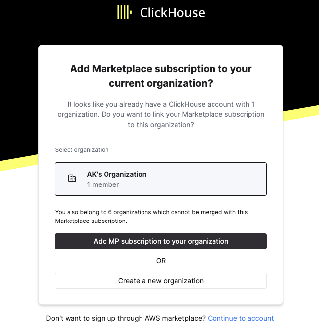 Marketplace subscription 추가